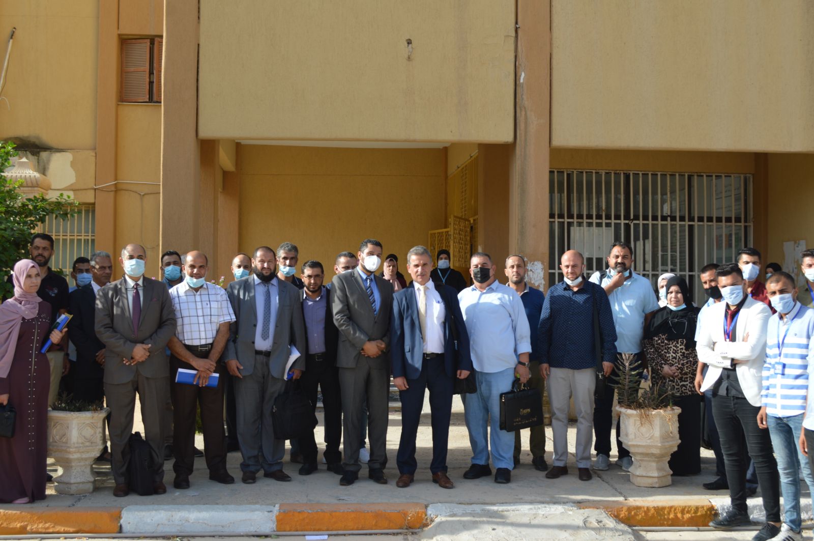 زيارة فريق التدقيق للأعتماد المؤسسي  لكلية طب وجراحة الفم والأسنان بجامعة الزاوية